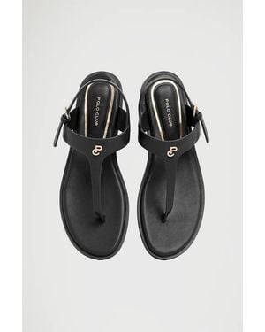 POLO CLUB Sandalo Liora Nero Con Fascette E Dettaglio Metallico - Multicolore