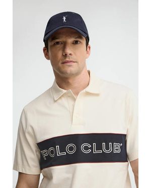 POLO CLUB Polo Rugby Ecrù Con Ricamo - Multicolore