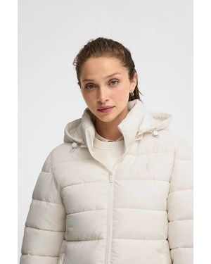 POLO CLUB Cappotto Ultraleggero Ecrù - Bianco