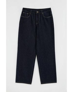 POLO CLUB Pantaloni Blu Scuro Di Jeans Dal Taglio Ampio