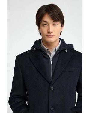 POLO CLUB Cappotto Blu Marino - Nero