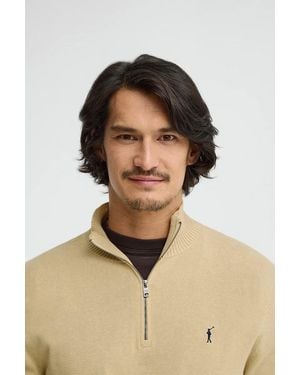 POLO CLUB Maglione Con Collo A Cerniera Con Logo Rigby Go - Verde