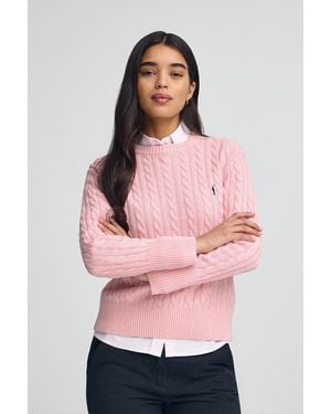 POLO CLUB Maglione Rosa Vigorè A Girocollo