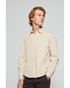 POLO CLUB Camicia Loose Fit Con Logo - Neutro