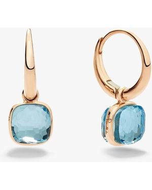 Pomellato Nudo Mini Ohrringe - Blau