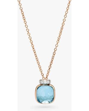 Pomellato Collana Con Pendente Nudo Mini - Metallizzato