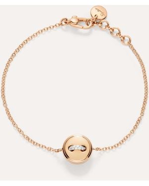 Pomellato Pom Pom Dot Reversible Bracelet - Metallic