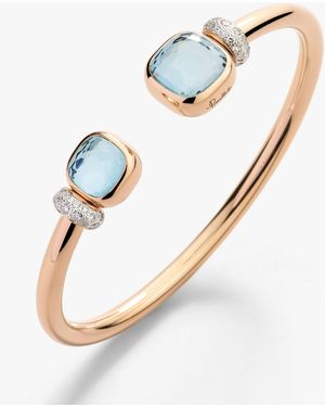Pomellato Armband Nudo - Blau
