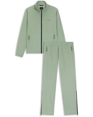 Porsche Lifestyle Woven Graphene‑Look Tracksuit - Green