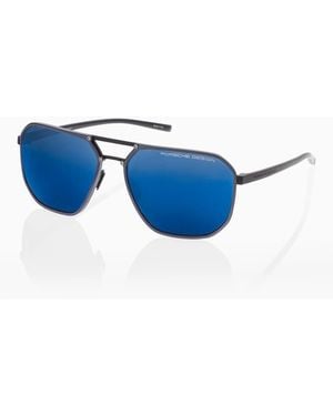 Porsche Design Sunglasses Hexagon #4 - Blue