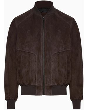 Porsche Design Classic Leather Jacket - Brown