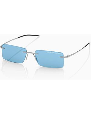 Porsche Design Sunglasses Liquid Titanium #8 - Blue