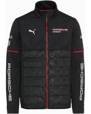 Porsche Lifestyle Softshell Jacket – Porsche Motorsport Replica - Black