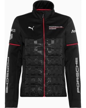 Porsche Lifestyle Softshell Jacket – Porsche Motorsport Replica - Black