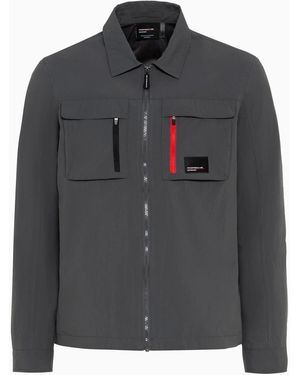 Porsche Lifestyle Utility Overshirt – Porsche Motorsport - Black