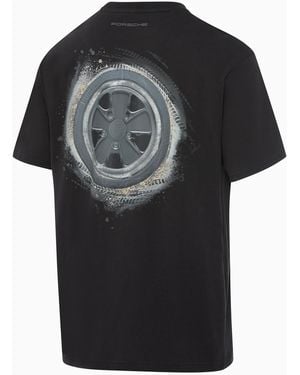 Porsche Lifestyle Porsche Turbo Graphic T-Shirt – Porsche Legacy X Puma - Black