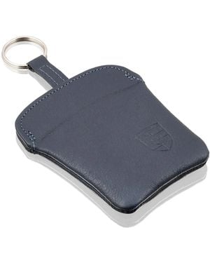 Porsche Classic Leather Key Pouch - Blue