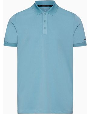 Porsche Design Polo Shirt With Uv Protection - Blue