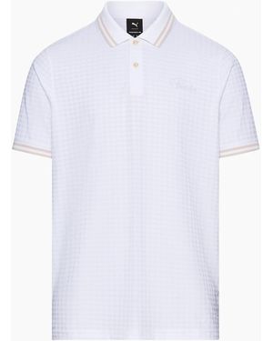 Porsche Lifestyle Polo Shirt – 911 Targa 60Y - White