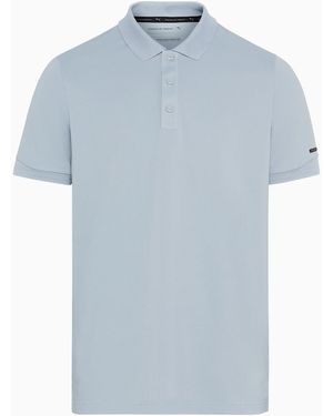 Porsche Design Polo Shirt With Uv Protection - Blue