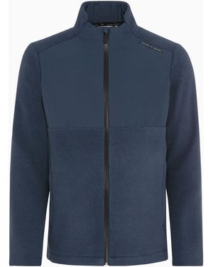 Porsche Design Fleece Mid-Layer Jacket - Blue