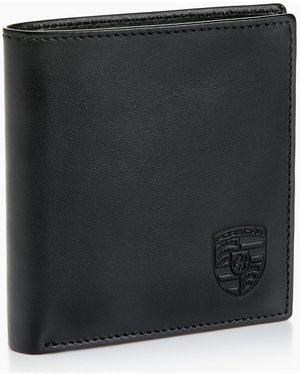 Porsche Lifestyle Credit Card Case With Money Clip - Black