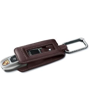 Porsche Tequipment Key Pouch - Brown