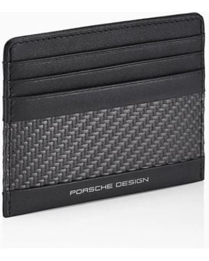 Porsche Design Carbon 6 Card Holder - Grey