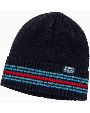 Porsche Lifestyle Strickmütze – Martini Racing - Blau
