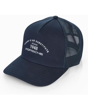 Porsche Lifestyle Trucker Cap – There Is No Substitute - Blue