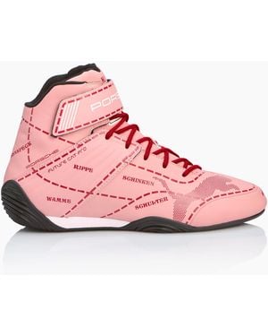 Porsche Lifestyle Future Cat Pro Pig' Fia-Certified Racing Driver's Shoes — Porsche Legacy X Puma - Pink