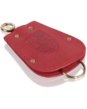 Porsche Classic Reutter Schlüsseletui Leder - Rot