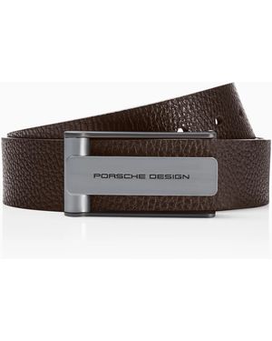 Porsche Design Casual Hook Buckle Belt 35 - Braun