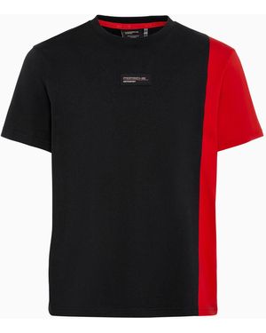 Porsche Lifestyle T-Shirt – Motorsport Fanwear - Black