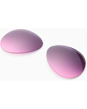Porsche Design Interchangeable Lens Set For Iconic Aviator #1 Sunglasses - Purple