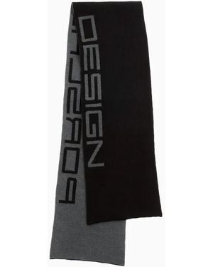 Porsche Design Wool Scarf - Schwarz