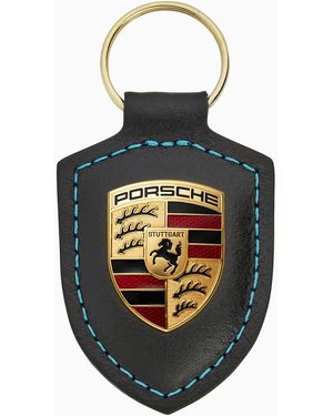 Porsche Lifestyle Porsche Crest Key Ring Charging Service - Black
