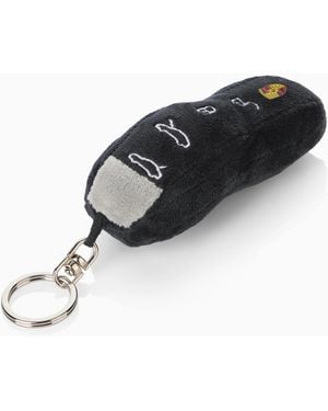 Porsche Lifestyle Plush Car Key Key Ring - Black