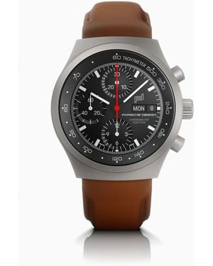 Porsche Design Chronograph 1 – All Titanium Numbered Edition Mit Lederband - Mehrfarbig
