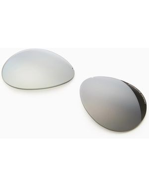 Porsche Design Interchangeable Lens Set For Iconic Aviator #1 Sunglasses - Grey