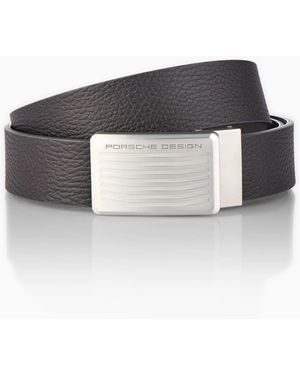 Porsche Design Business Belt Roadster Buckle - Metallic