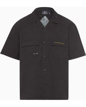 Porsche Lifestyle Ahead Shirt Jacket - Black