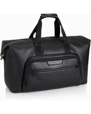 Porsche Design Roadster Leather Weekender - Black