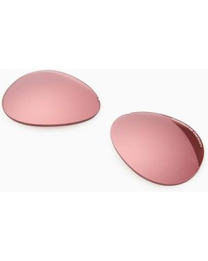 Porsche Design Interchangeable Lens Set For Iconic Aviator #1 Sunglasses - Pink