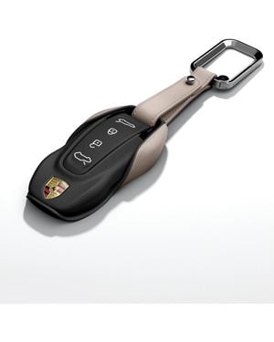 Porsche Tequipment Schlüsselcase Leder - Braun
