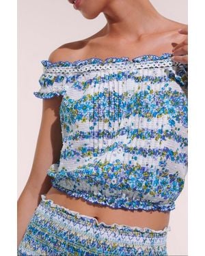 Poupette Top Alba - Blue
