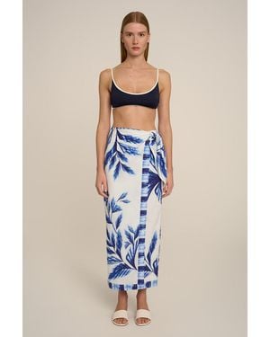 Poupette Long Skirt Dana - Blue