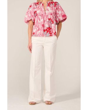 Poupette Blouse Flores - Pink