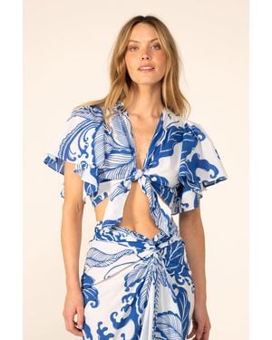 Poupette Top Rose - Blue