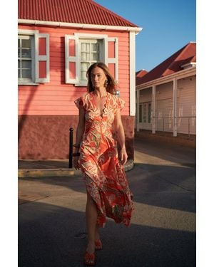 Poupette Long Dress Noreen - Multicolor